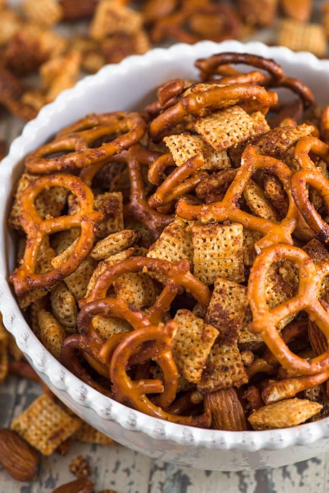 BBQ Chex Mix Recipe - Crazy for Crust