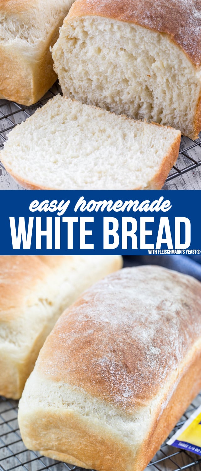 Easy Homemade White Bread Recipe - Crazy for Crust