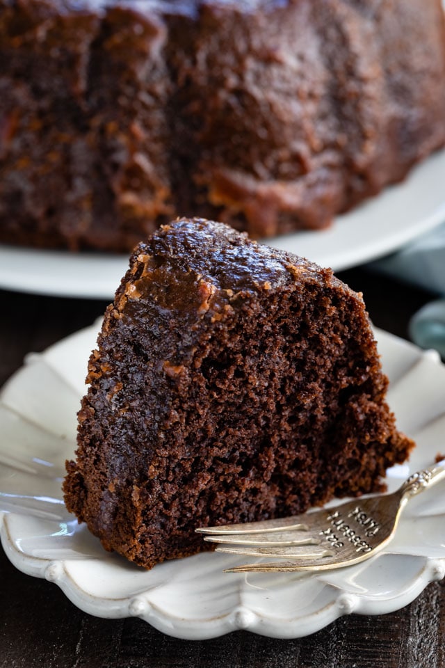 Rich Chocolate Bundt Cake - Crazy for Crust