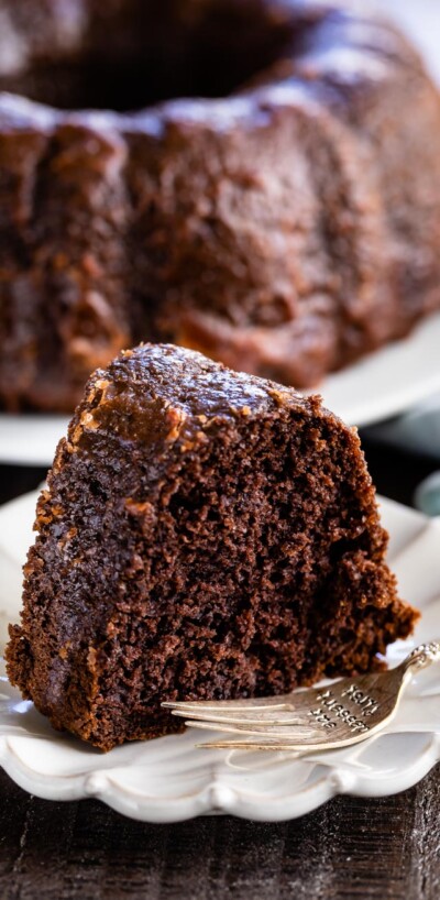 Chocolate Butter Cake - Crazy for Crust