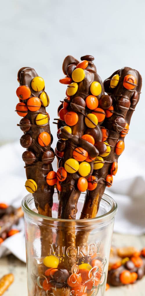 Reese's Dipped Pretzels (Disneyland Copycat) - Crazy for Crust