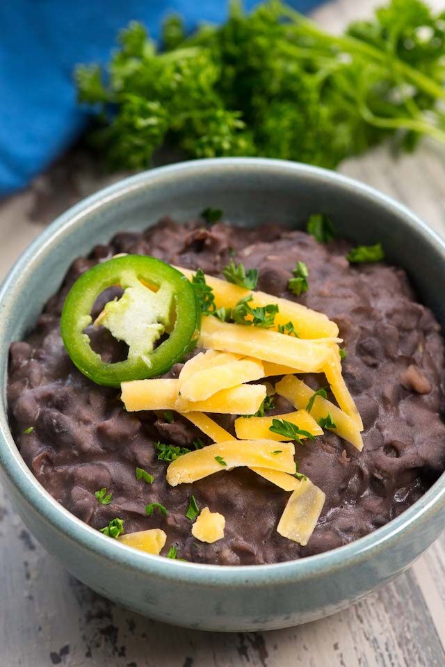 Easy Refried Beans - Crazy for Crust
