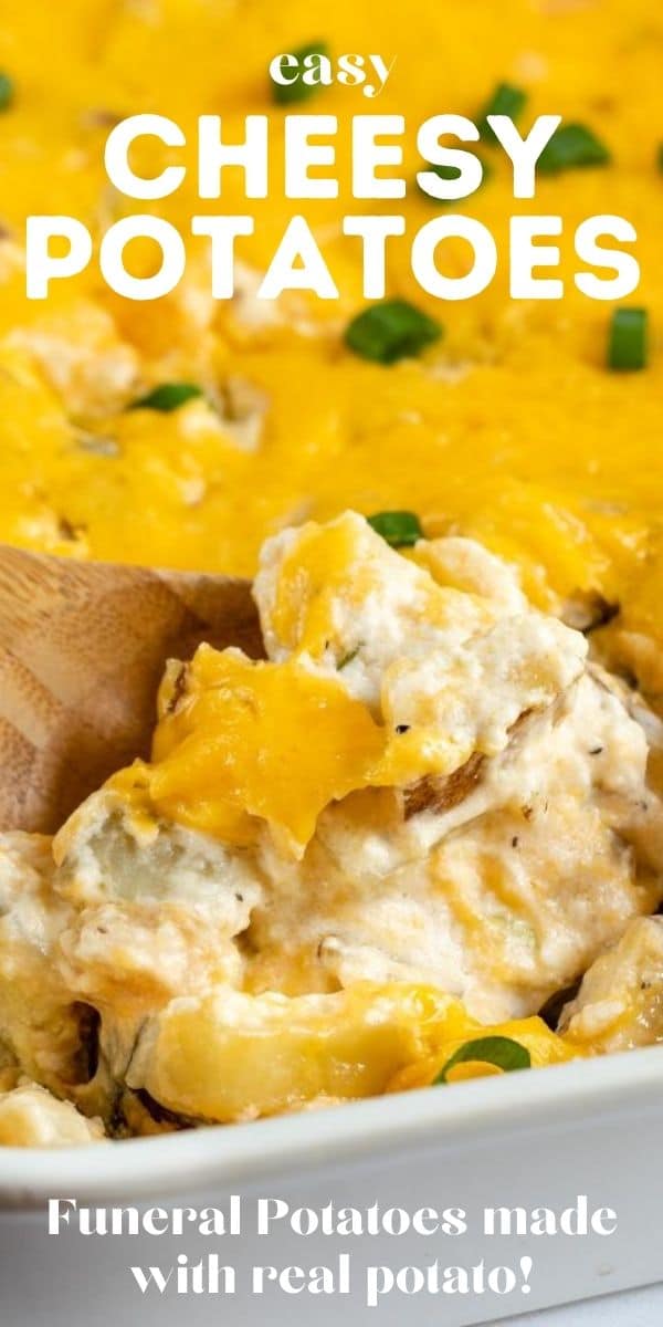 Cheesy Potatoes (Easy Casserole Recipe) - Crazy for Crust