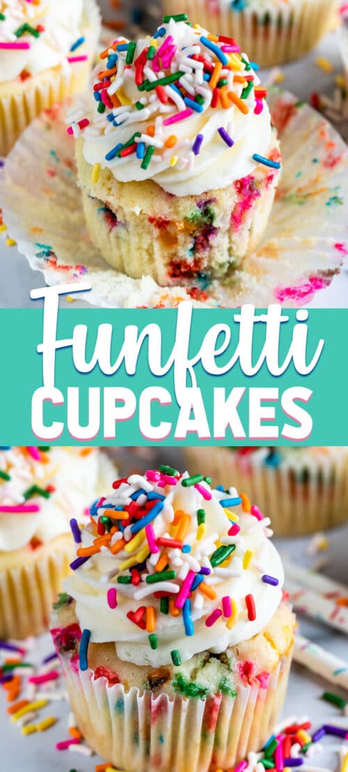 Perfect Funfetti Cupcakes Recipe - Crazy for Crust