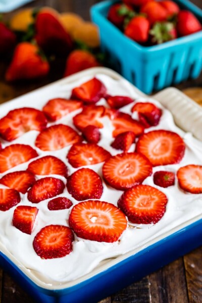 Strawberry Shortcake Icebox Cake - Crazy For Crust