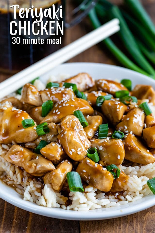 Teriyaki Chicken 30 Minute Meal - Crazy for Crust