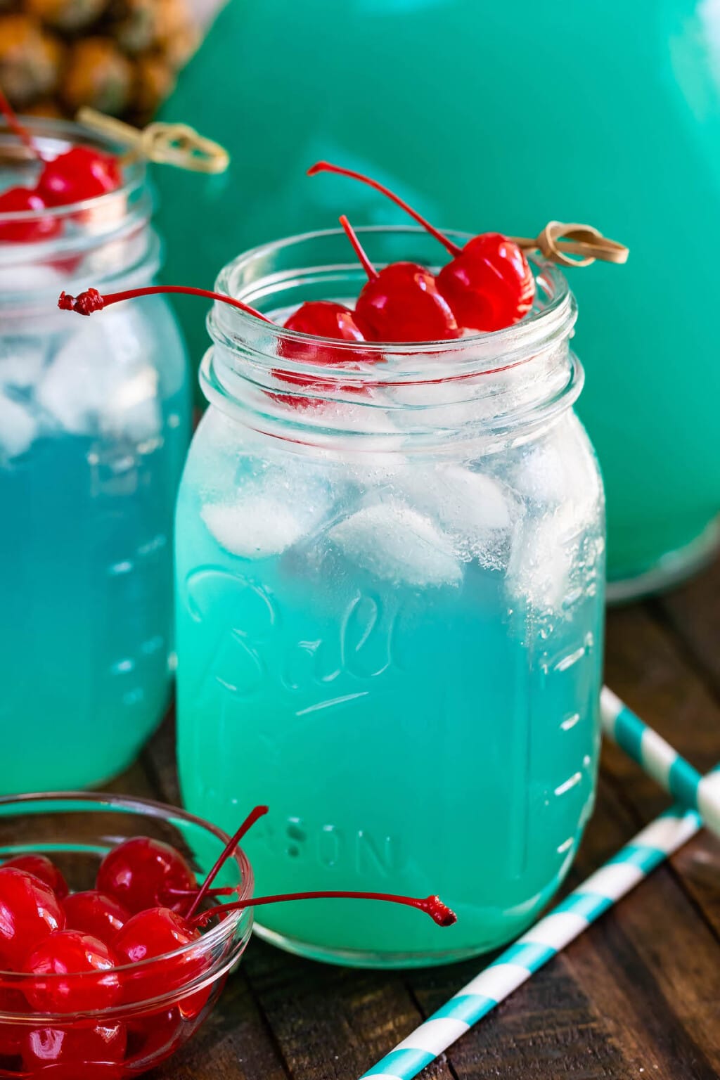 Blue Hawaiian Party Punch - Crazy for Crust