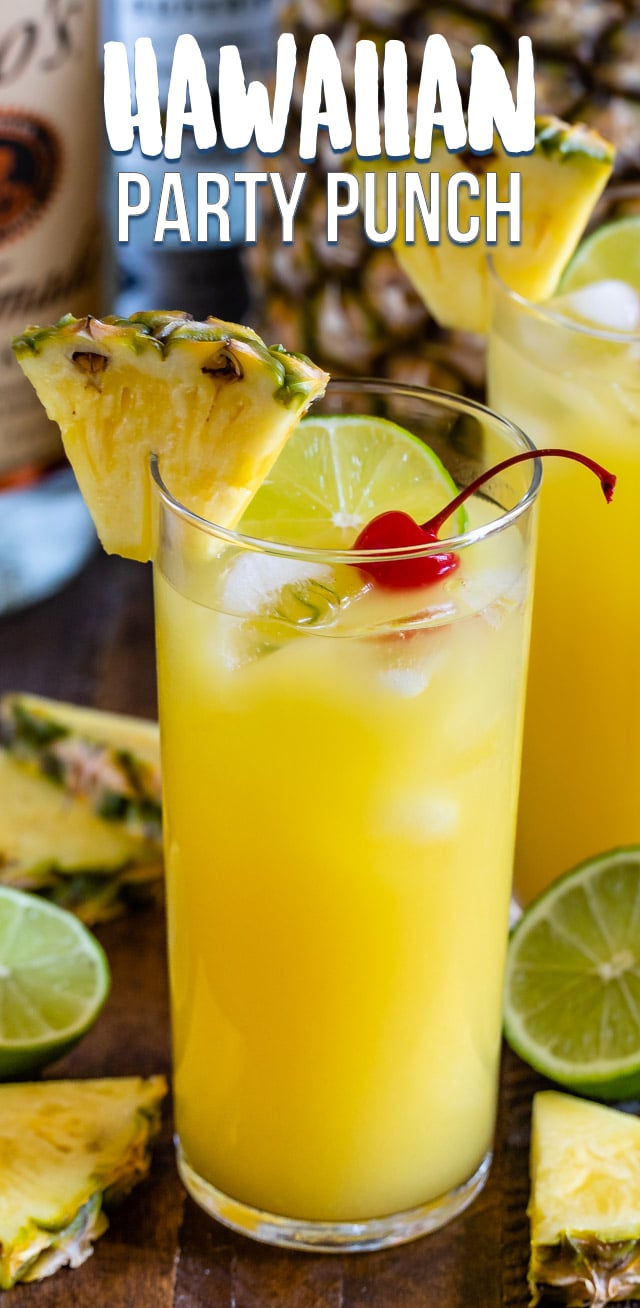 Tropical Vodka Punch (Easy Party Punch Recipe!)