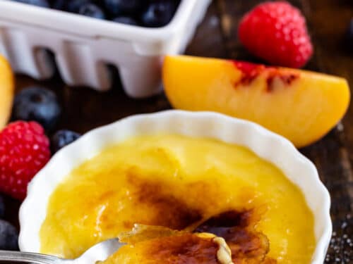 Easy Lemon Creme Brulee