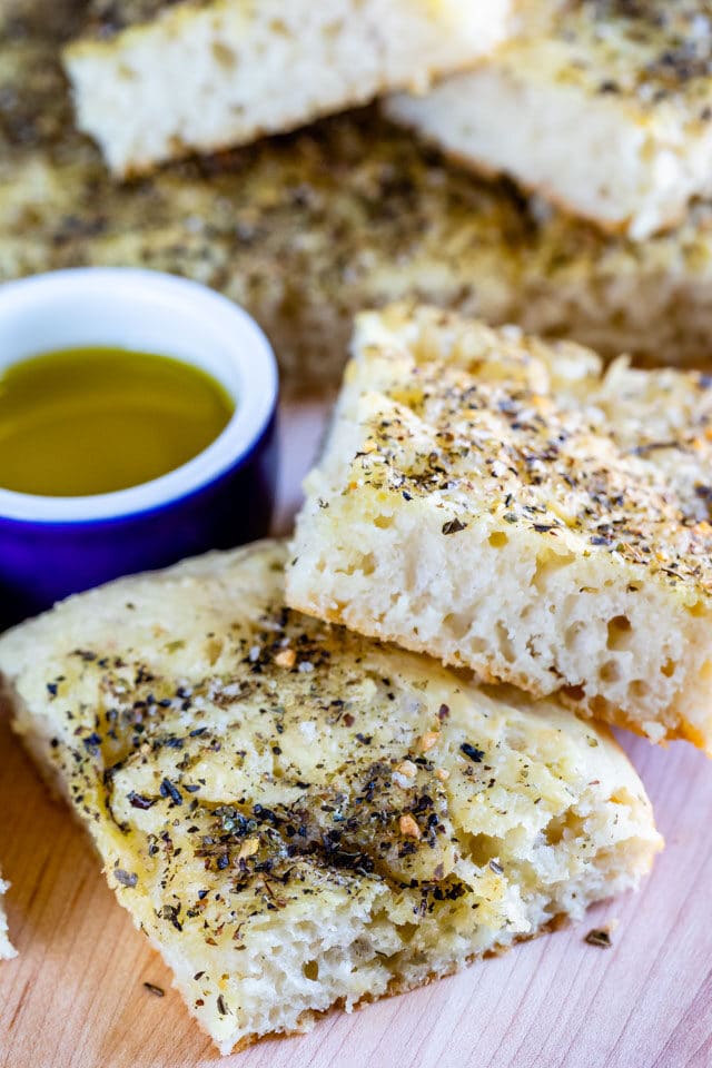 Focaccia Bread Recipe No Knead Crazy For Crust