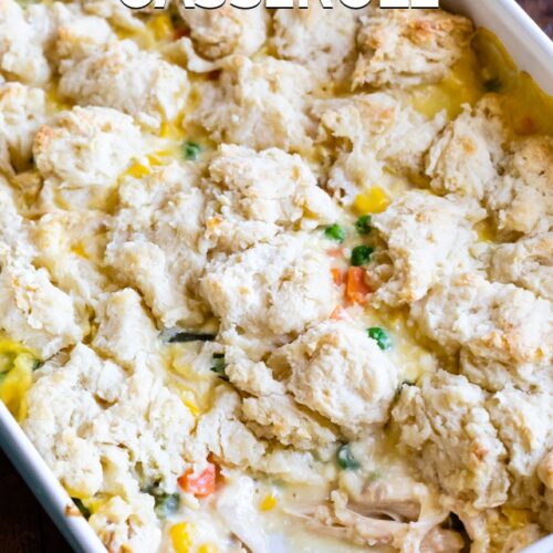 Easiest Chicken Pot Pie Casserole Crazy For Crust