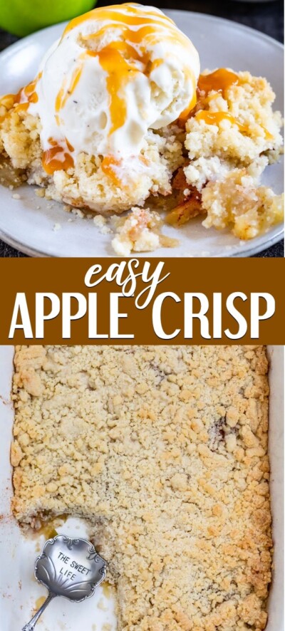 Ultimate Easy Apple Crisp Recipe - Crazy for Crust