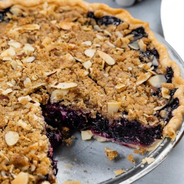 Best Blueberry Crumble Pie Recipe Crazy For Crust