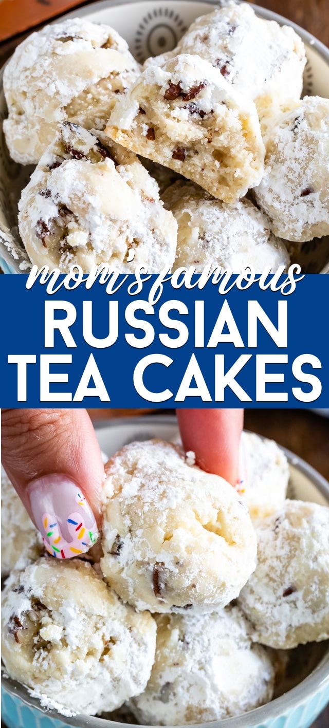 Mom's Russian Tea Cakes - Crazy for Crust