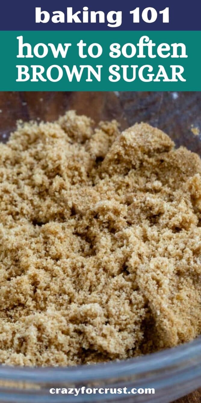 How to Soften Brown Sugar easily! - Crazy for Crust
