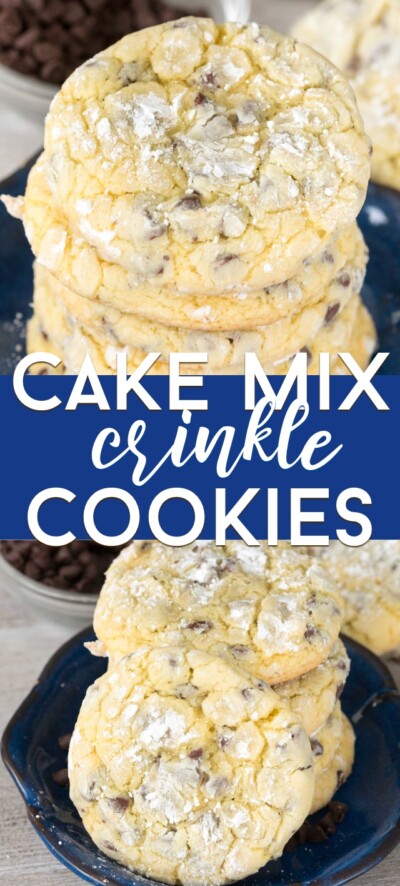 Easy 3-ingredient Cake Mix Cookies - Crazy for Crust