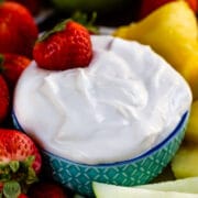 Gezonde fruitdip