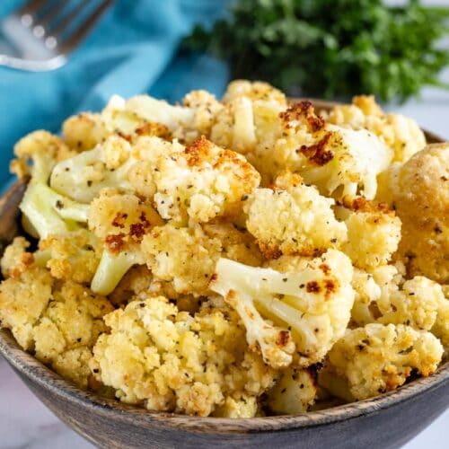 How to make Parmesan Roasted Cauliflower Recipe - Crazy for Crust