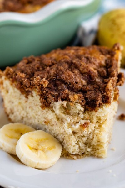 BEST Banana Coffee Cake Recipe - Crazy for Crust