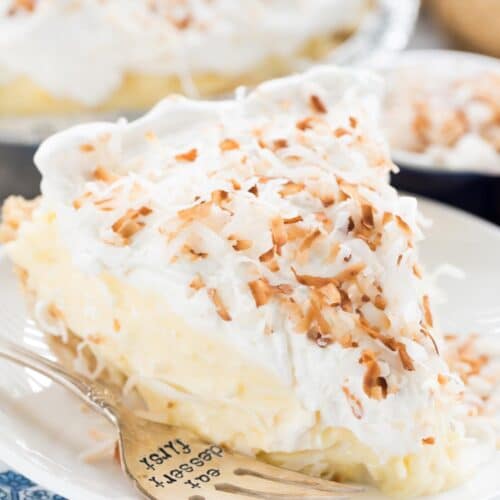 EAST Coconut Cream Pie (no bake) - Crazy For Crust