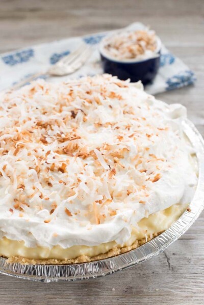 EAST Coconut Cream Pie (no bake) - Crazy For Crust