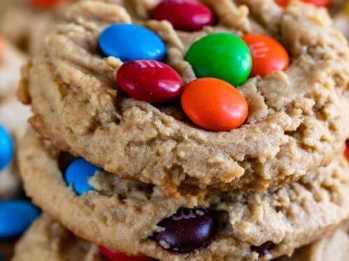 Peanut Butter M&M Cookies – Thedoughlady