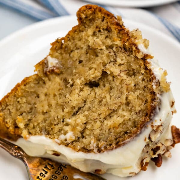 BEST Banana Bundt Cake Recipe - Crazy for Crust