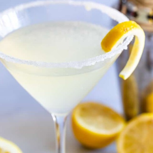 BEST Classic Lemon Drop Martini - Crazy for Crust