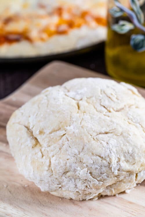 No Yeast Pizza Dough Recipe (5 ingredients) - Crazy for Crust
