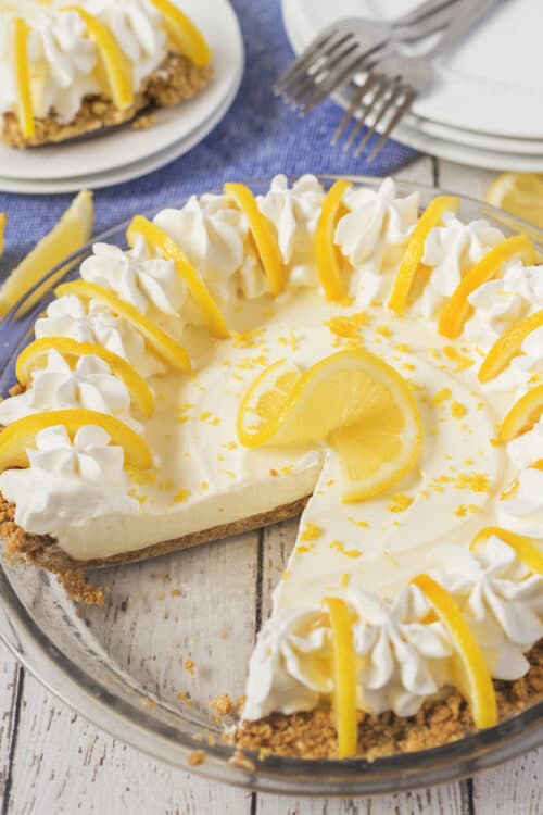 Best No Bake Lemon Pie Recipe Crazy For Crust 