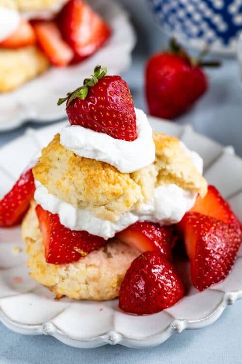 Biscuit Strawberry Shortcake Recipe Crazy For Crust