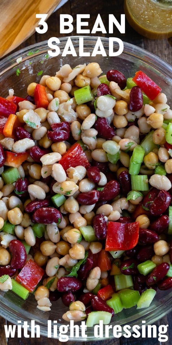 Easy Bean Salad - Crazy for Crust