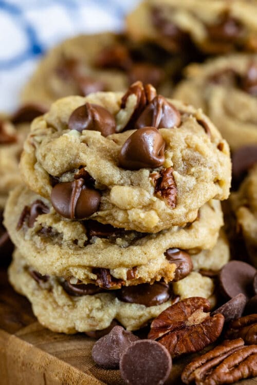 Chocolate Chip Pecan Cookies Recipe Crazy for Crust