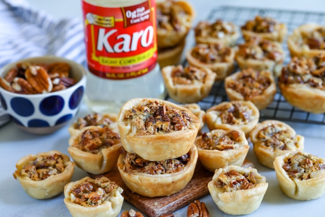 Easy Mini Pecan Pies Recipe (2 sizes) - Crazy for Crust