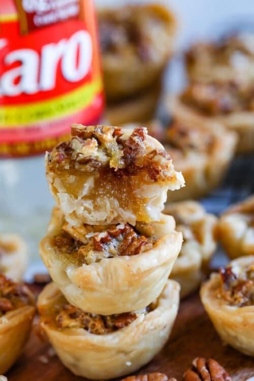 Easy Mini Pecan Pies Recipe (2 sizes) - Crazy for Crust