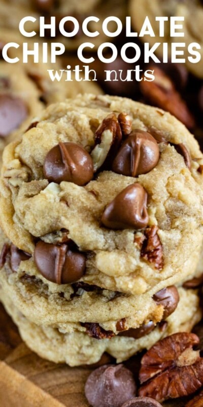 Chocolate Chip Pecan Cookies Recipe - Crazy for Crust