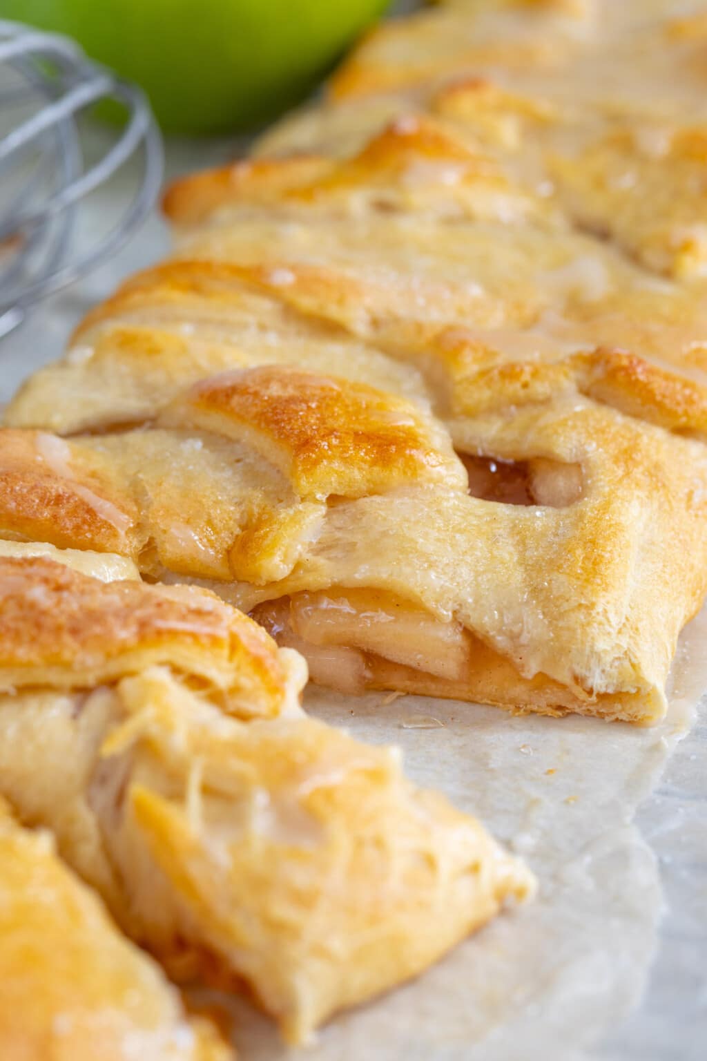 Easy Apple Strudel | Crazy For Crust