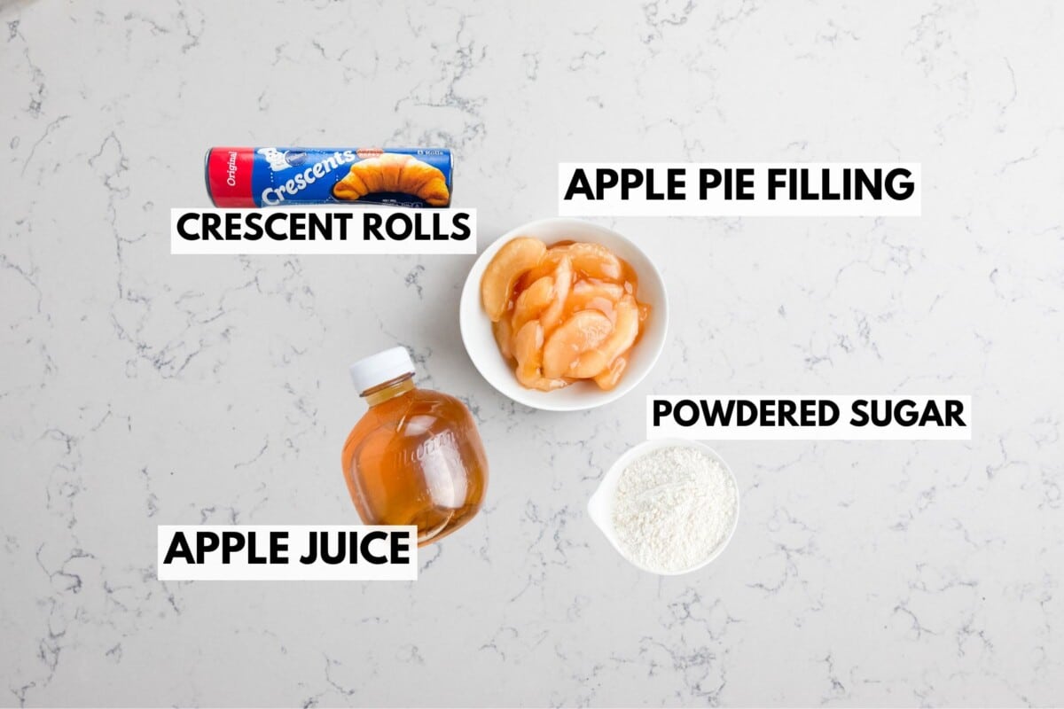 ingredients in apple strudel