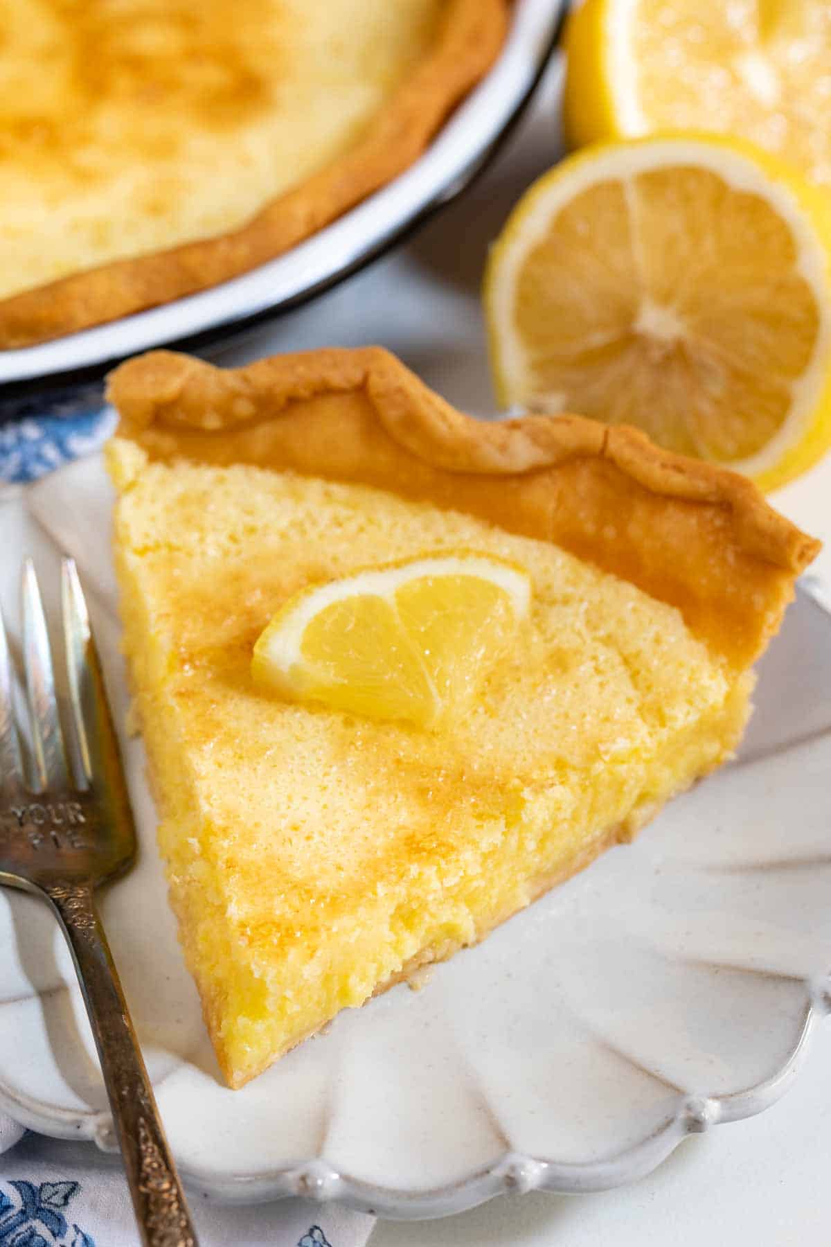 Easiest Lemon Chess Pie Recipe - Crazy for Crust