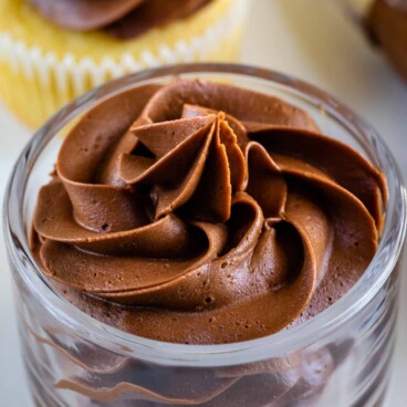 Chocolate Buttercream Frosting Recipe - Crazy for Crust