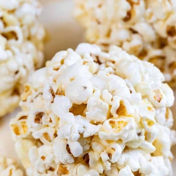 Easy Popcorn Balls Recipe With Marshmallows Crazy For Crust