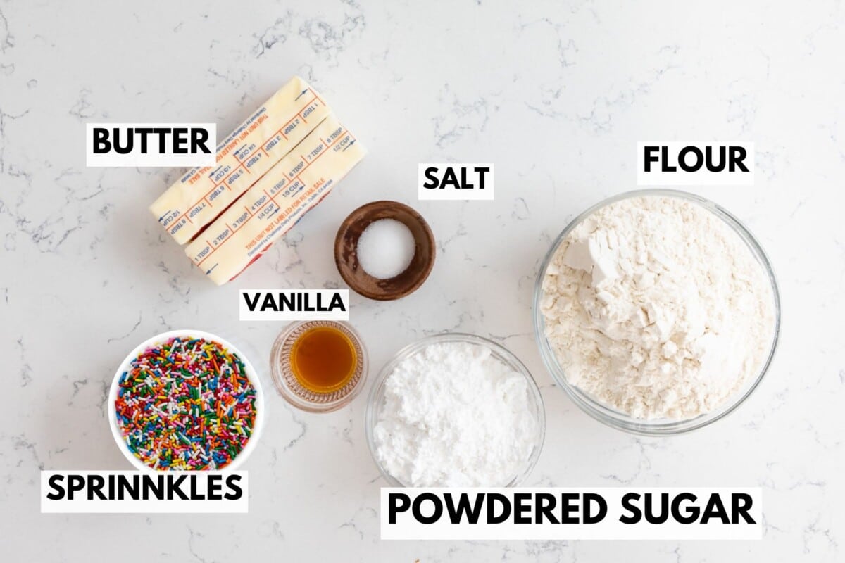 ingredients on counter graphic