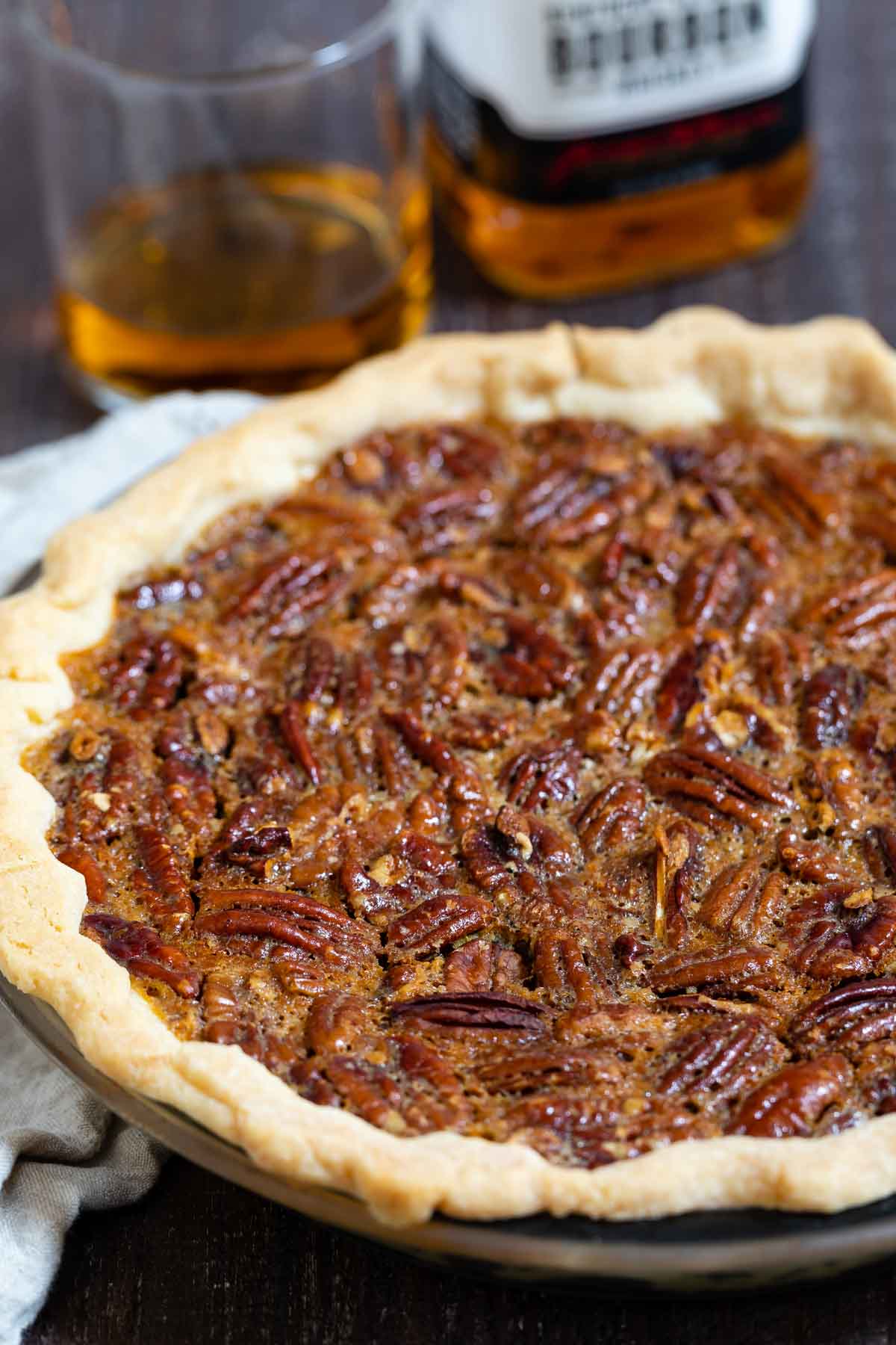 Best Easy Bourbon Pecan Pie Recipe - Crazy for Crust