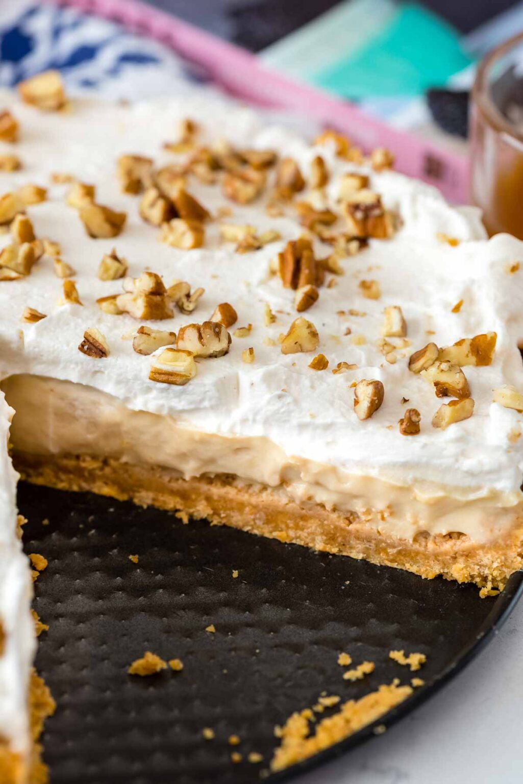 No Bake Butterscotch Pudding Pie Crazy For Crust