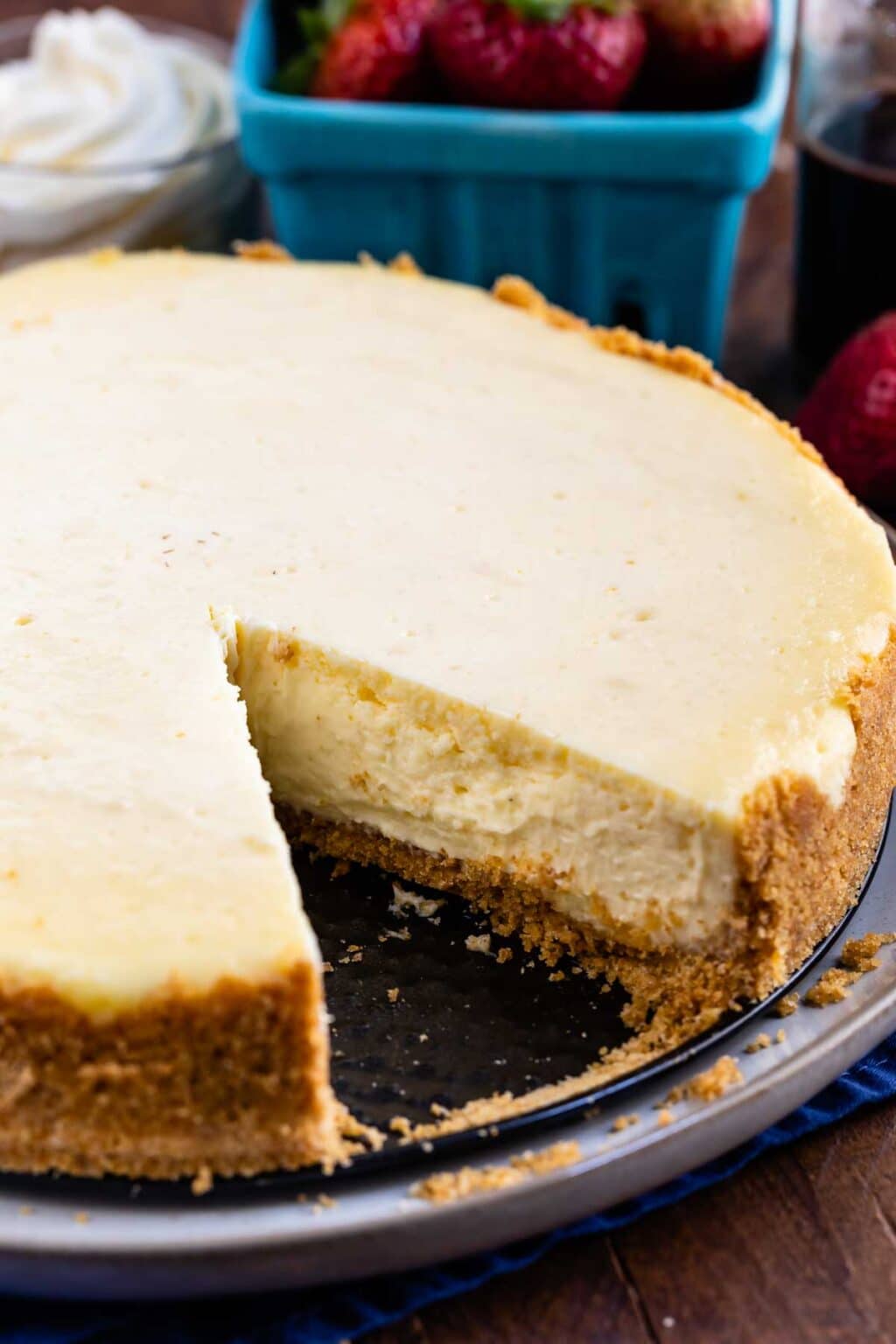 The Best Cheesecake Recipe Ever Crazy For Crust   Classic Cheesecake 2 1024x1536 