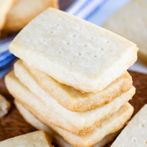 Shortbread Cookies Recipe - Crazy for Crust