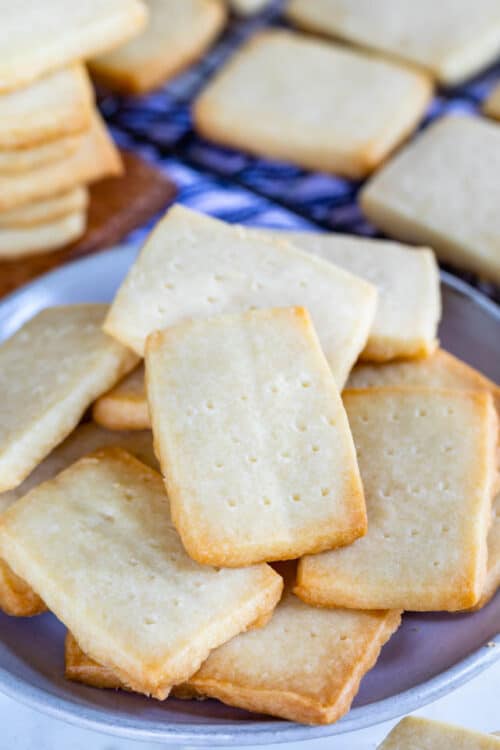 Classic Shortbread Cookies Recipe - Crazy for Crust