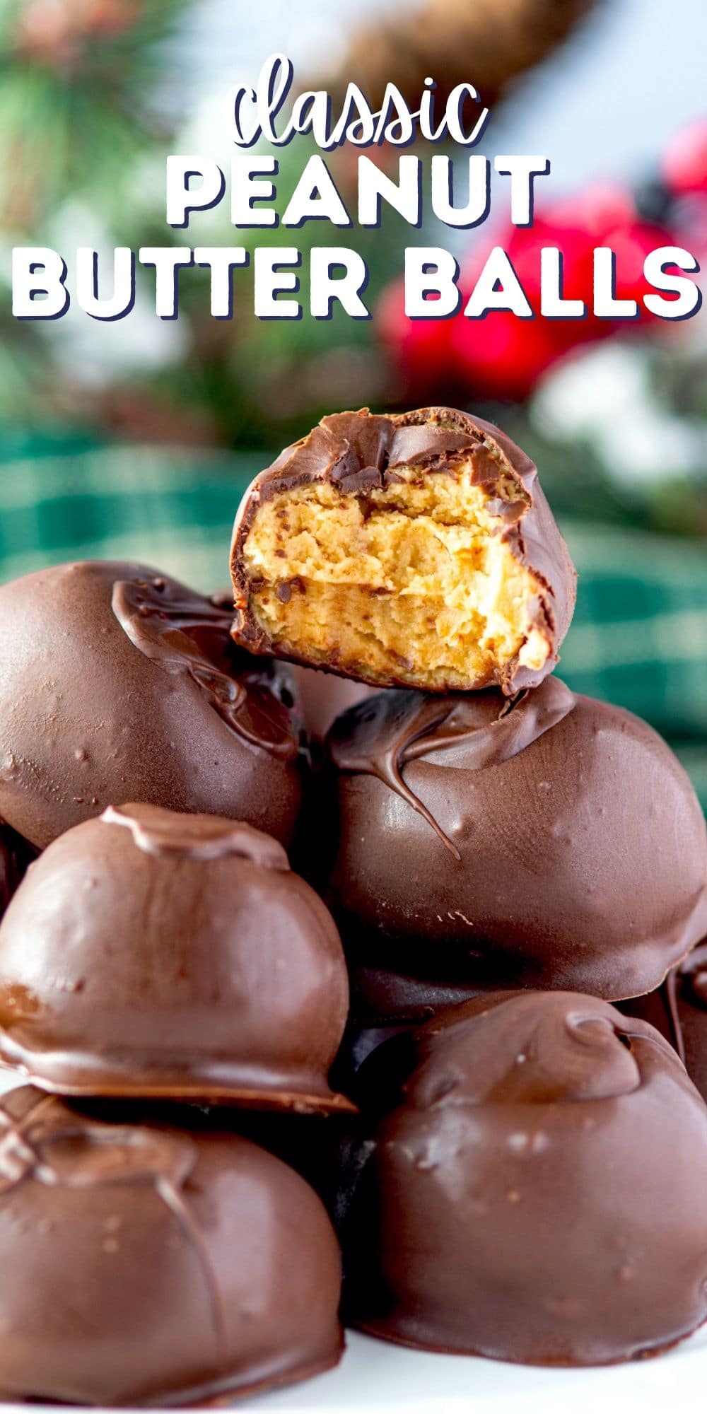 Easiest Peanut Butter Balls Recipe - Crazy for Crust