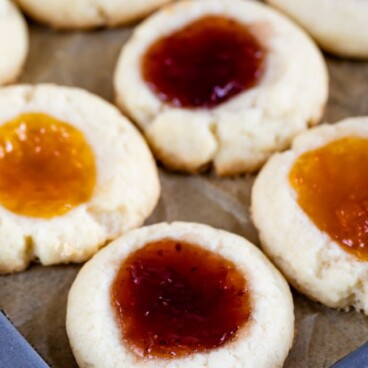 Classic Jam Thumbprint Cookies Recipe - Crazy for Crust