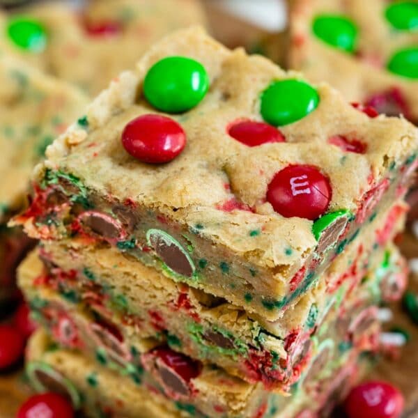 The BEST Christmas Cookie Bars - Crazy for Crust